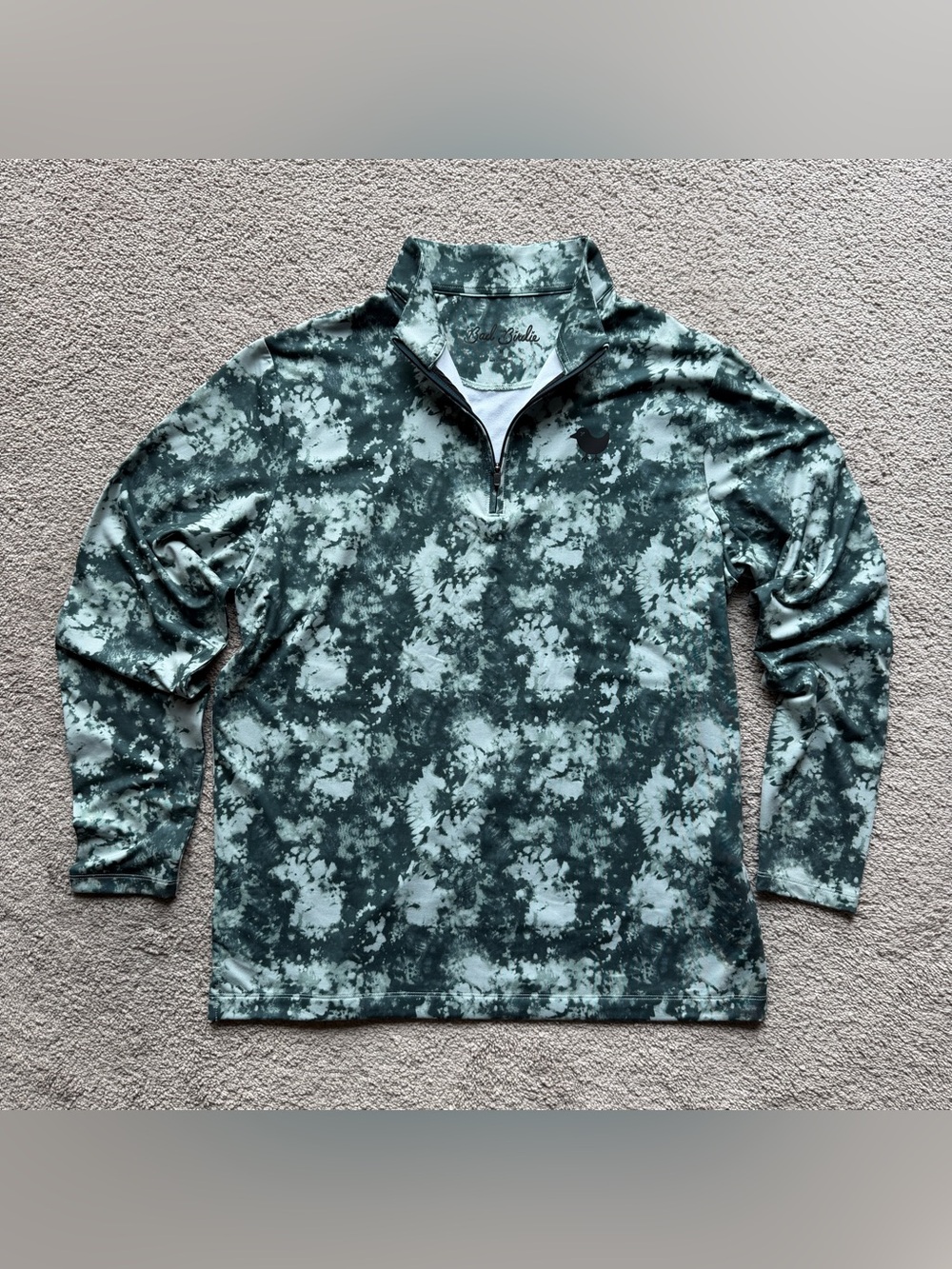 Bad Birdie Printed 1/4 Zip